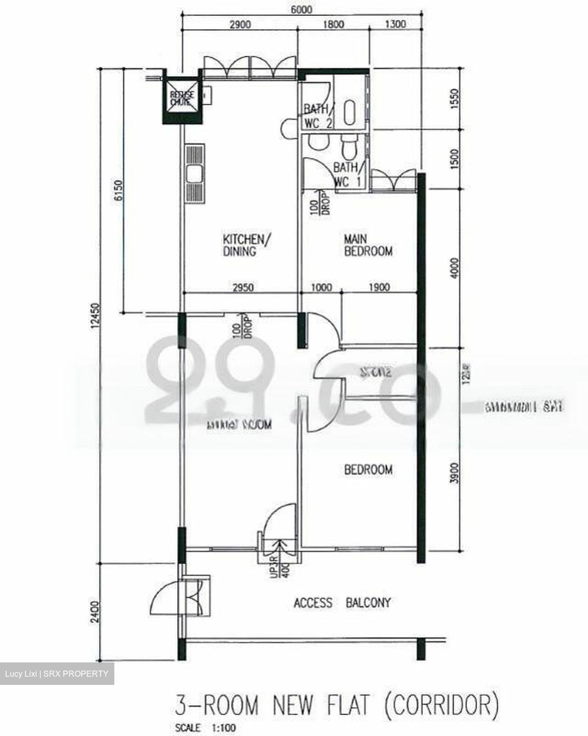 Blk 75 Telok Blangah Drive (Bukit Merah), HDB 3 Rooms #616791681